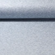 Strickjersey Melange Pastell Jeansblau