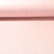 Strickjersey Melange Pastell Rose