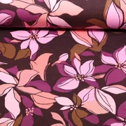 Sweat Blüten Bordeaux Angeraut