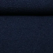 Sweat Bouclé Uni Navy