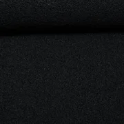 Sweat Bouclé Uni Schwarz