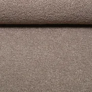 Sweat Bouclé Uni Taupe