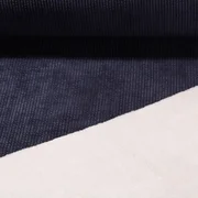 Teddy-Cord Doubleface Navy