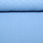Vintage Strickjersey Hellblau
