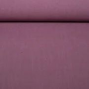 Viskoseleinen "Giselle" Gewaschen Uni Mauve