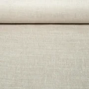 Vorhangstoff Leinenoptik 310cm Uni Dunkelbeige