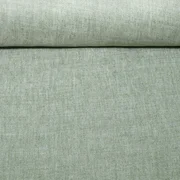 Vorhangstoff Leinenoptik 310cm Uni Grün