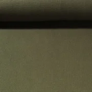 Waffeljersey "Abby" Uni Armygrün
