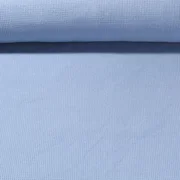 Waffeljersey "Abby" Uni Hellblau
