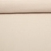 Waffelpiqué "Gina" Uni Beige