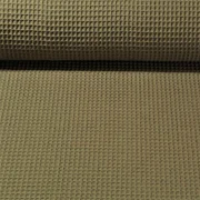 Waffelpiqué "Gina" Uni Olive