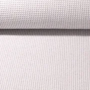 Waffelpiqué Jacquard Grau
