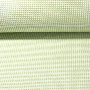 Waffelpiqué Jacquard Zartgrün