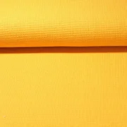 Waffelpiqué Ministruktur Uni Gelb