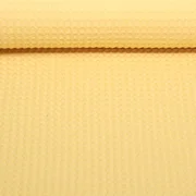 Waffelpiqué Soft Gelb