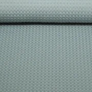 Waffelpiqué Soft Jeansblau
