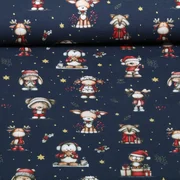 Weihnachtsjersey Weihnachtstiere Navy