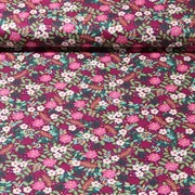Weihnachtspopeline Blumen Beere