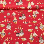 Weihnachtspopeline Waldwichtel Rot