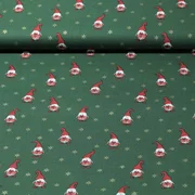 Weihnachtspopeline Wichtel Tannengrün