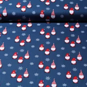 Weihnachtspopeline Zwerge Blau
