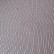 Beschichtete Baumwolle Kleine Punkte Grau Weiß