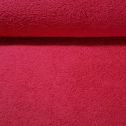 Frottee Uni Rot