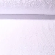 Frottee Uni Weiß