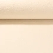 Walkloden "Nora" Uni Creme Weiß