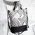 Schnittmuster Tasche Shopper Canvas modern Lederriemen