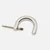 D-Ring, silber, 12mm, offen