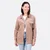 Schnittmuster Cordjacke Druckknoepfe beige