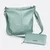 Tasche Portemonnaie Kunstleder mint