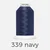 guetermann overlock bauschgarn bulky lock 80 uni 1000m 339 navy