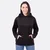 Damen Schnittmuster Hoodie Lauryn aus Scuba schwarz