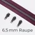 Reißverschluss Gunmetal 6,5mm Beere D230 3m lang