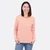 Bio Jerseystoff Ice Cream Stripes orange Longsleeve Streifen