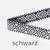 Gurtband Raute, 38mm, Meterware, schwarz