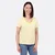 Sommershirt Streifenstoff Jersey Ice Cream Stripes Lemon