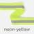 Reflektorband 25mm Meterware, neon-yellow