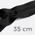 Reißverschluss teilbar 35cm schwarz B5