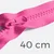Reißverschluss teilbar 40cm Pink B47