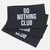 Webetikett "Do Nothing Club", 57x38 mm, 3 Stück