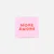 Webetikett "More Amore", 30x30 mm, 1 Stück