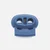 Kordelstopper Kunststoff 2-Loch, Jeansblau D240