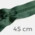 Reißverschluss teilbar 45cm Dunkelgrün D190