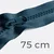 Reißverschluss teilbar 75cm Petrol D103