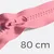 Reißverschluss teilbar 80cm Rosa D322