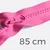 Reißverschluss teilbar 85cm Pink B47
