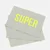 Webetikett "Super" XL
